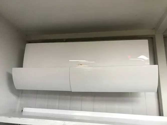 Дефлектор на кондиціонер регульований захисний екран антивітер