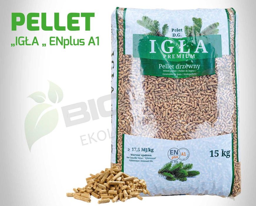 Pellet RUREX A1 ENplus BioEko Barlinek Olczyk Igła Kuczkowicz Wirex
