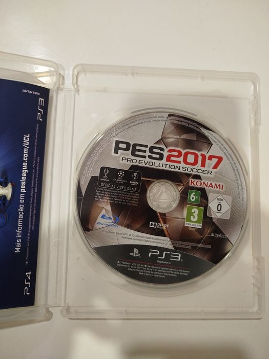 Jogo PES2017 para PS3
