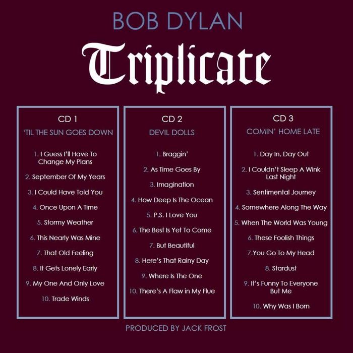 Bob Dylan ‎– Triplicate [3 CD]