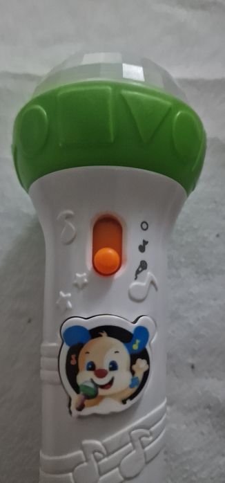 Brinquedo microfone da Ficher-Price