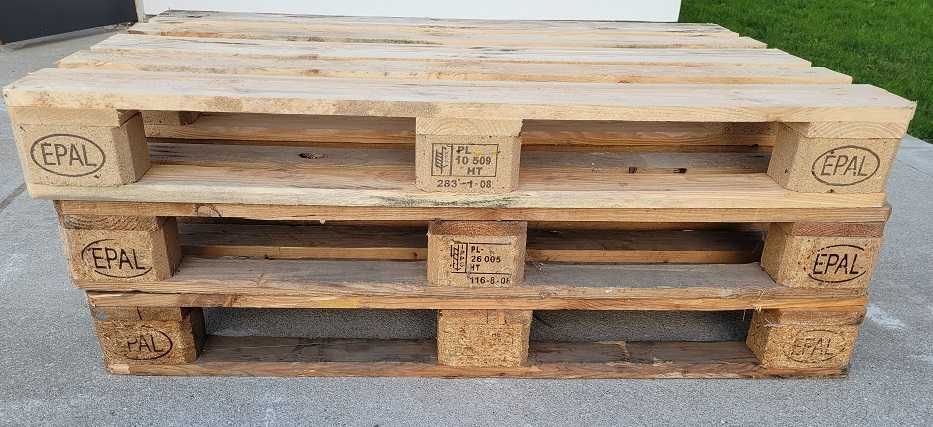 Okazja! Palety Euro Gatunek 1 EPAL EUR Jasne