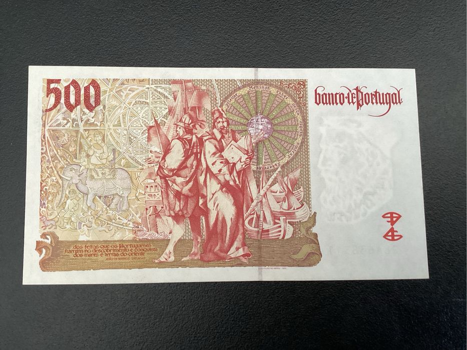 Notas de 500 escudos João de Barros