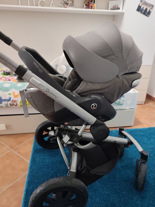 Ovo Cybex Platinium + carrinho Quinny Mood ·