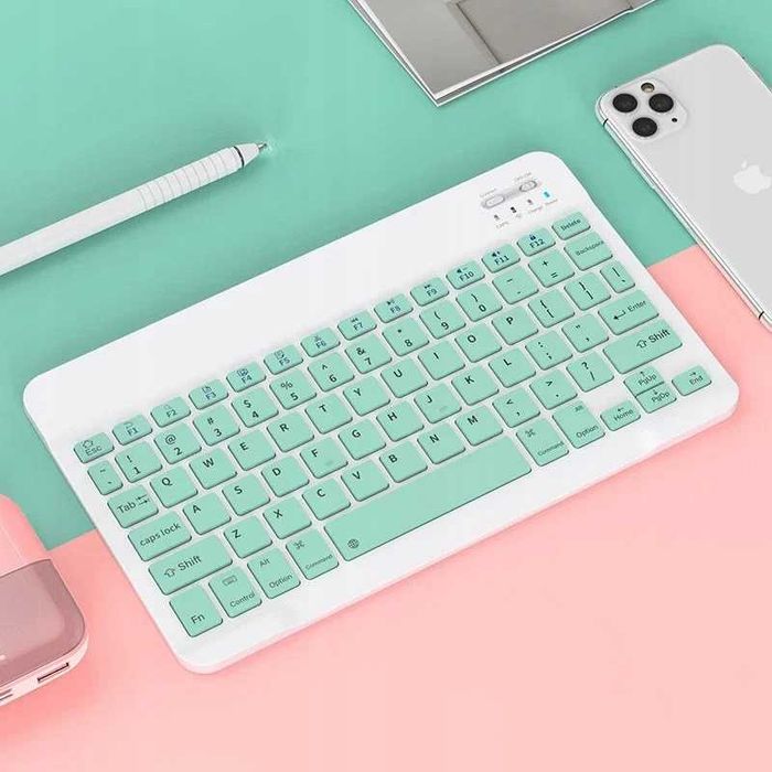 ZESTAW Klawiatura i Myszka bezprzewodowa mysz mini do laptopa TV PC