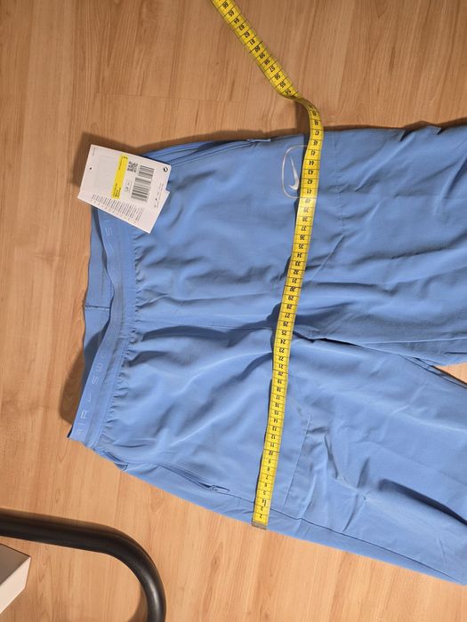 Męskie spodnie do biegania NIKE S niebieskie