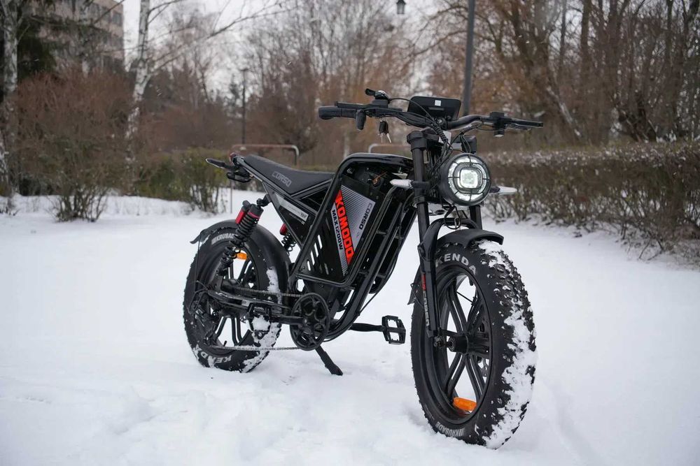 НОВИНКА 2026! Електровелосипед Corso Komodo 20 1200W,60V21AH -Червоний