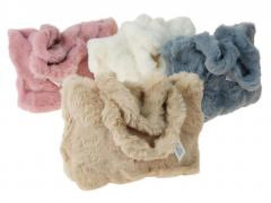 Torebka pluszowa 35x30cm MIX oprawa: folia