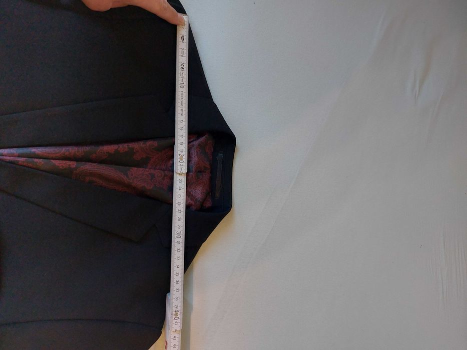 Czarny garnitur TADO ,rozmiar 188/182