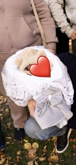 Плюшевый конверт на выписку осень/весна. Плед для новорожденого