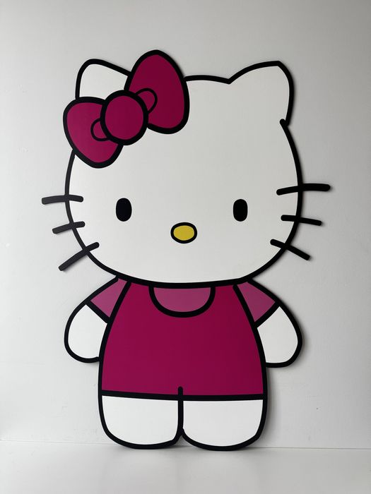 Figurka wielkoformatowa hello kitty dekoracja ścianki balonowej urodziny roczek