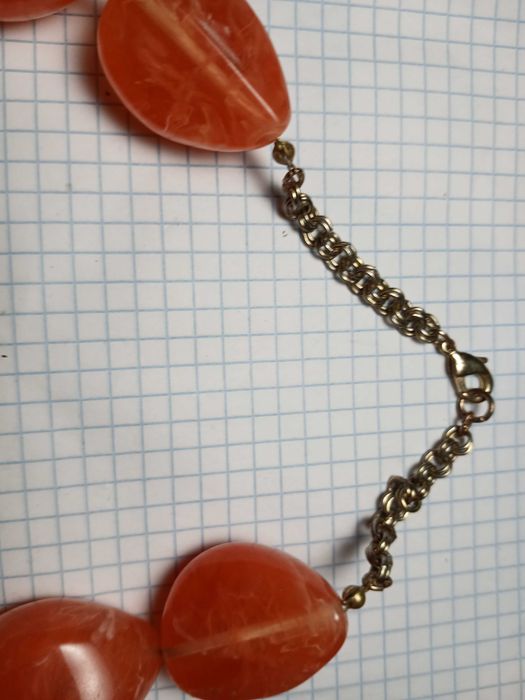 Подарочное Разноцветное ожерелье из бусин и страз различной формы