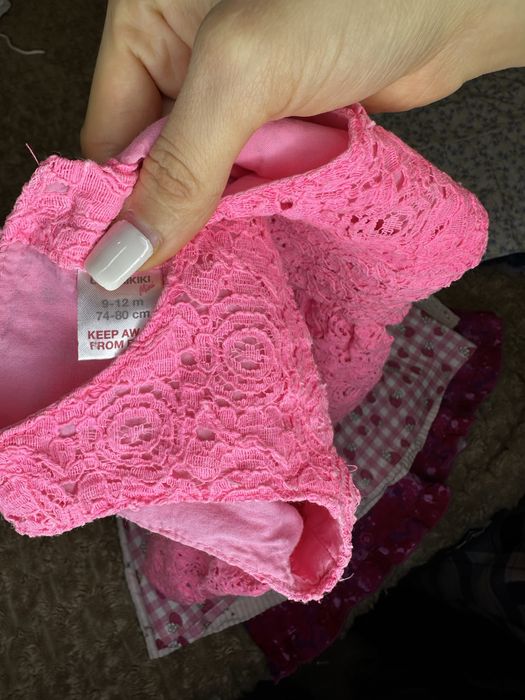 Платья на дівчинку 9-12 місяців