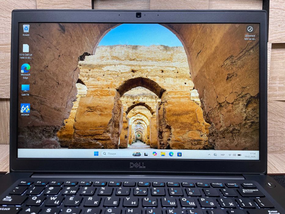 №5510 Ноутбук Dell Latitude 7490 14" FHD IPS/i5-8350U/SSD256Gb/8Gb