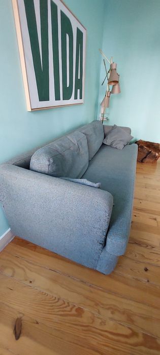 Sofa sob medida e de boa qualidade limpo mas usado