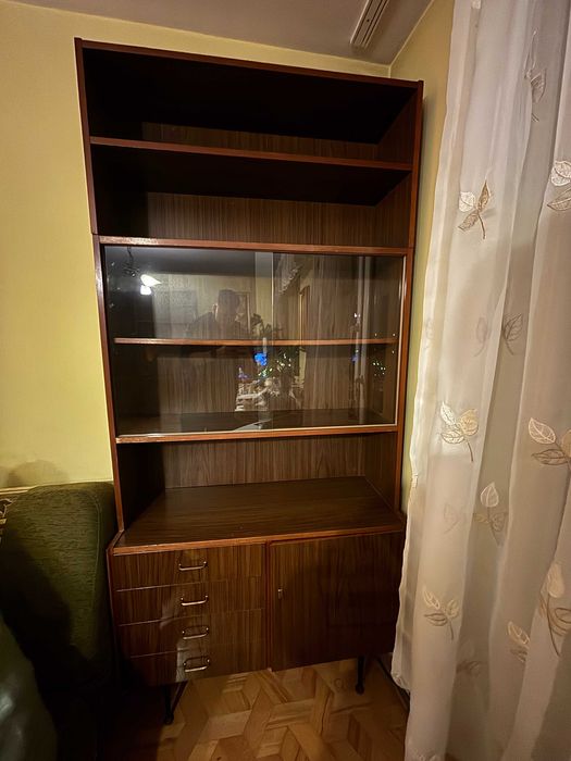 Meblościanka / 3 szafy 101,5x40x220 | DDR | NRD | PRL