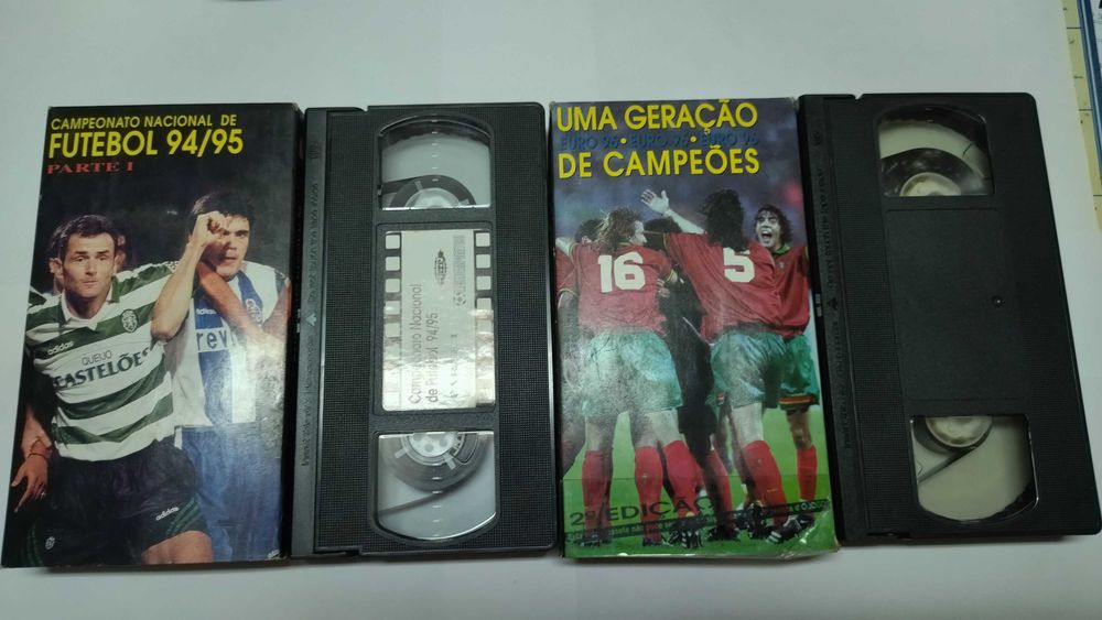 VHS - Uma Geração de Campeões/Campeonato Futebol 94/95 Parte 1
