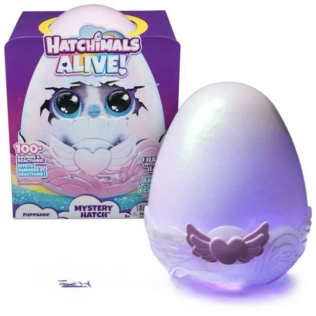 Hatchimals alive Mystery Hatch Puppadee та Mystery Hatch Draggle