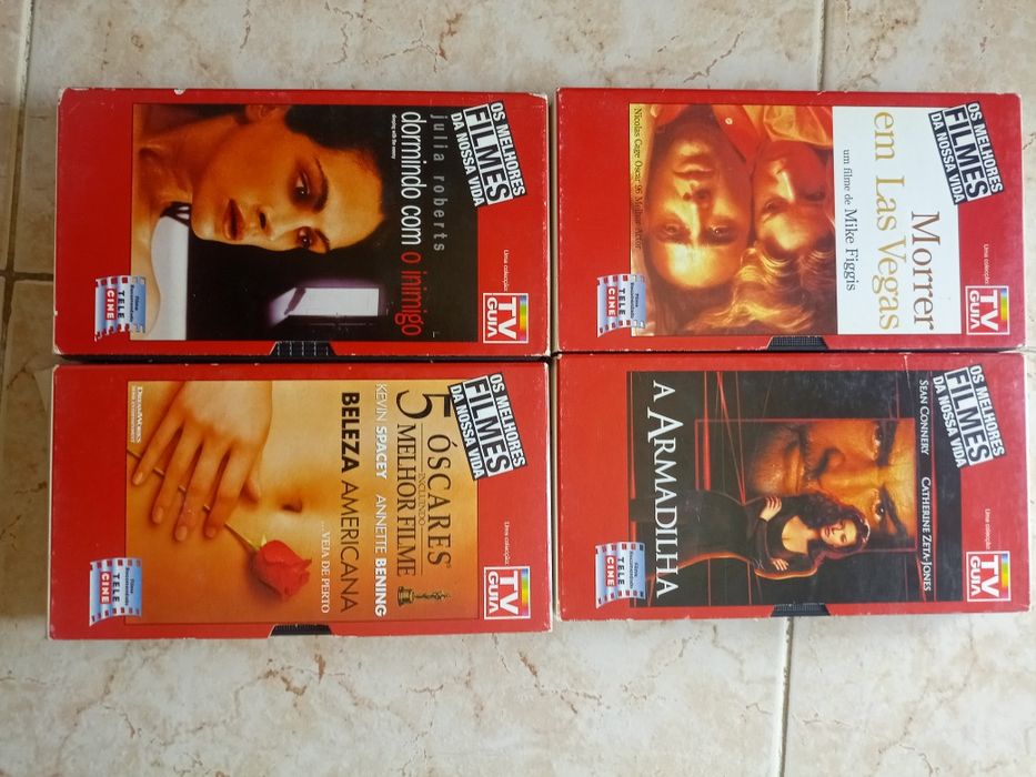 Filmes cassetes vhs