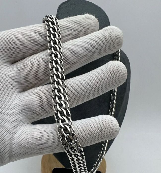 Срібний ланцюжок 80г серебряная цепочка серебро 925  срібна мужская