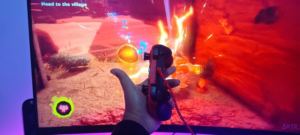 Comando PowerA Wired Controller Plus para Nintendo Switch, edición Super Mario.
Controle Super Mario Edition para Nintendo Switch