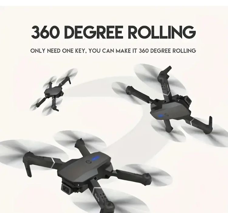 Складний квадрокоптер E88