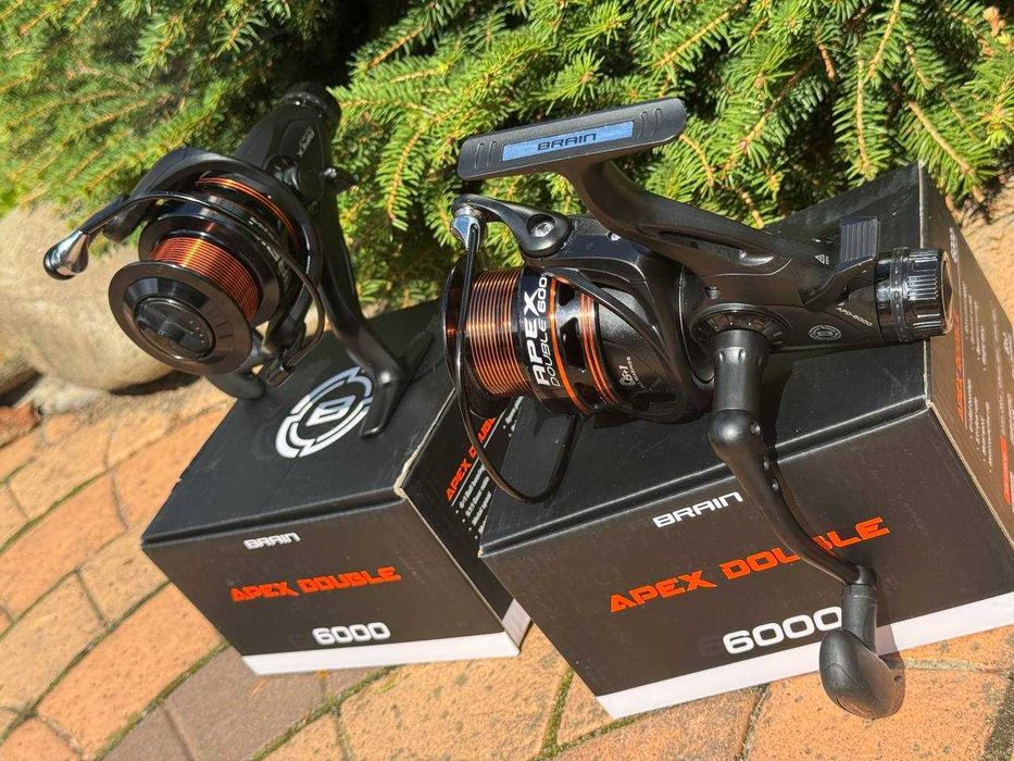 Карповая катушка Brain Apex Double Baitrunner 3000-4000-5000-6000