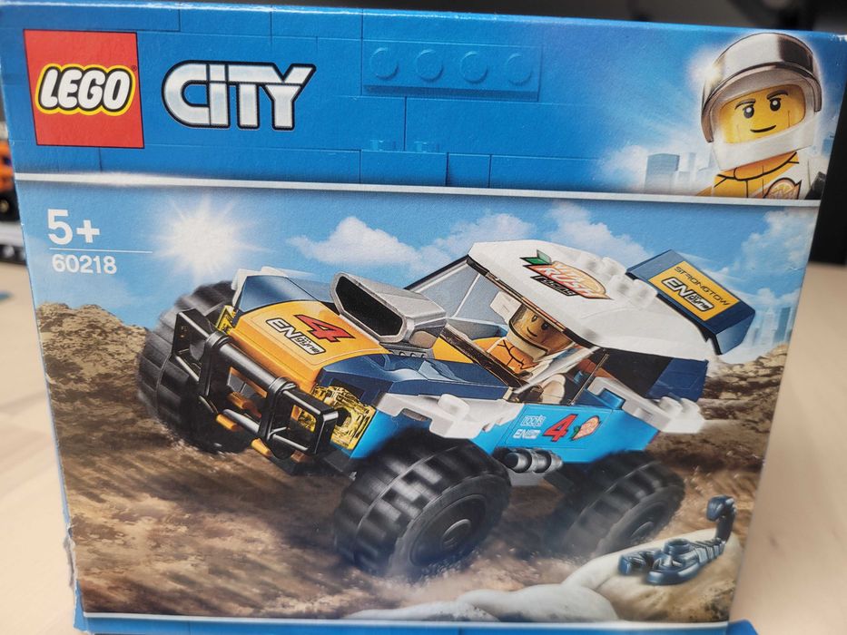 Zestaw Lego City - Pustynna wyścigówka 60118, komplet