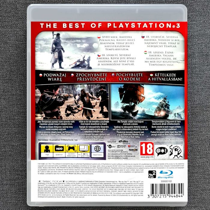 Assassin's Creed Rogue Ps3 Pudełkowa