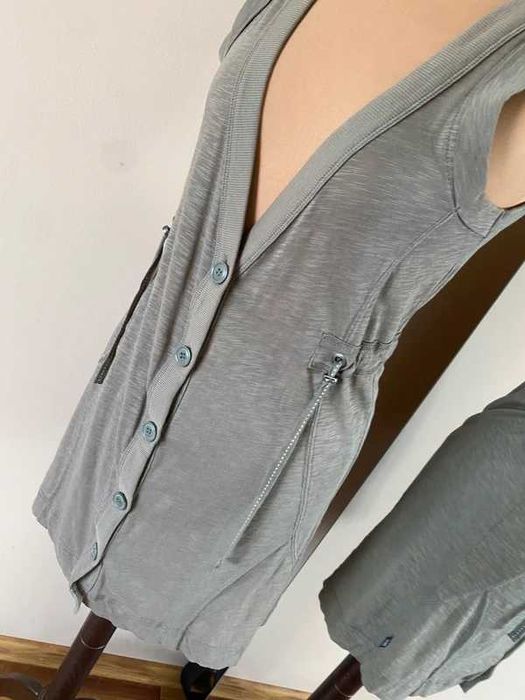 kamizelka braz sweter narzutka bezrękawnik ocieplacz m l 38 40