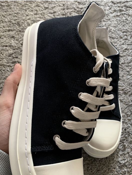 Нові кросівки Rick Owens DRKSHDW Ramones 38 - 46