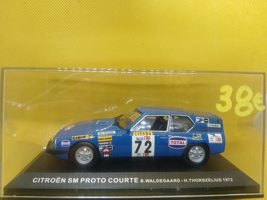 Miniaturas  Citroen, escala 1/43, em estado de novas
