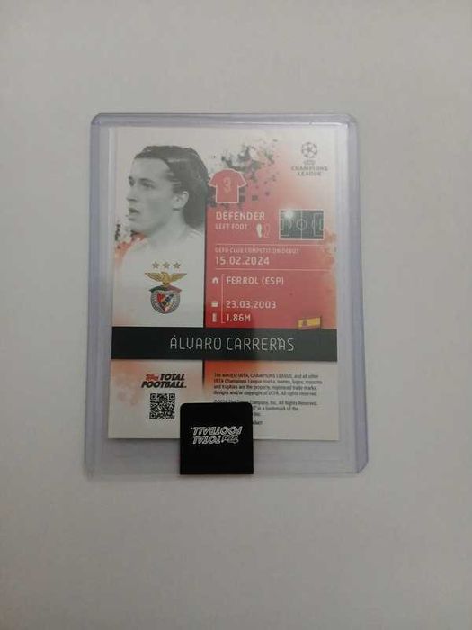 Álvaro Carreras RC 57/99 Topps Total Football