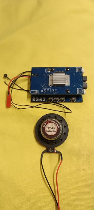 Placa de som avião rc