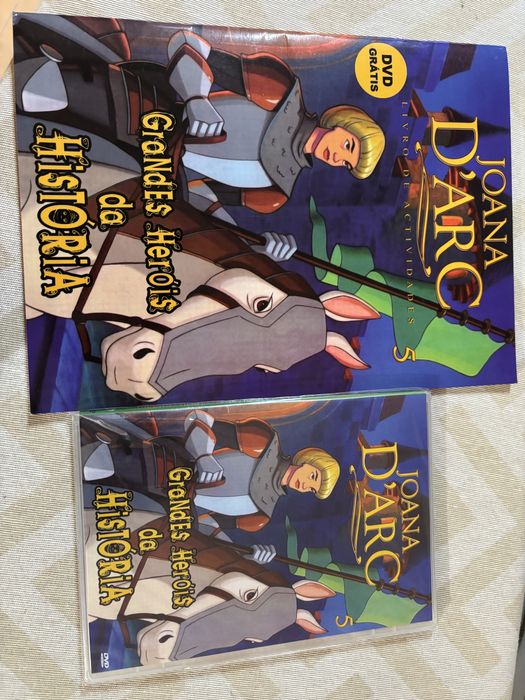 Grandes heróis da história + DVD’s