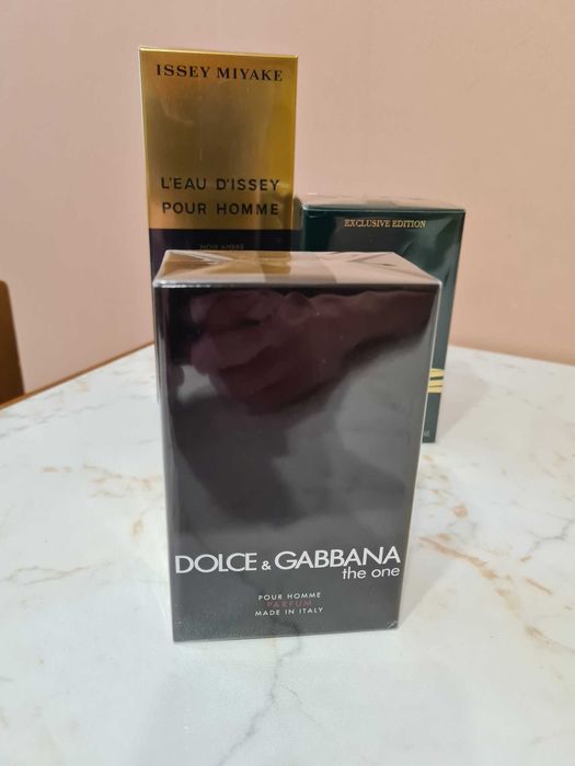 NOWY FOLIA + DOWÓD ZAKUPU / Dolce & Gabbana DG The One Pour Homme Parfum Perfumy 100 ml