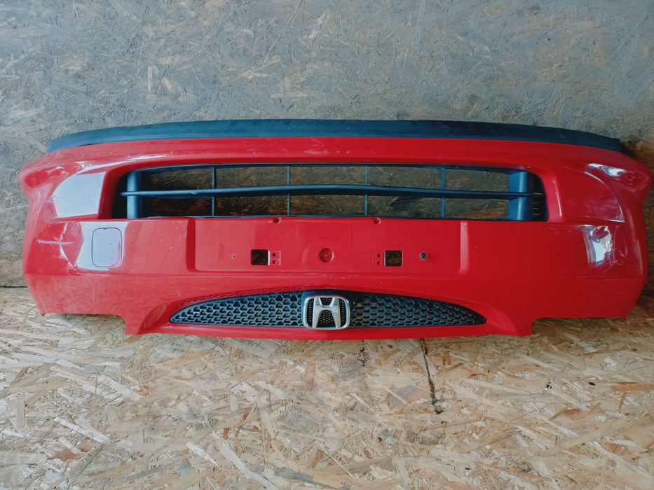 Honda Jazz 1 I zderzak przód przedni kompletny czerwony oryginał