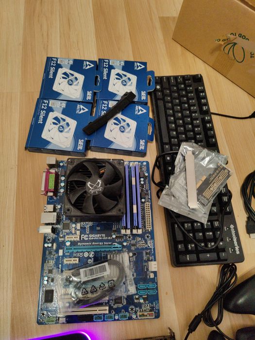 Podzespoły 2600k / ddr3 4x4GB, 8GB, / OCZ 600W, Xbox 360 Wireless pad