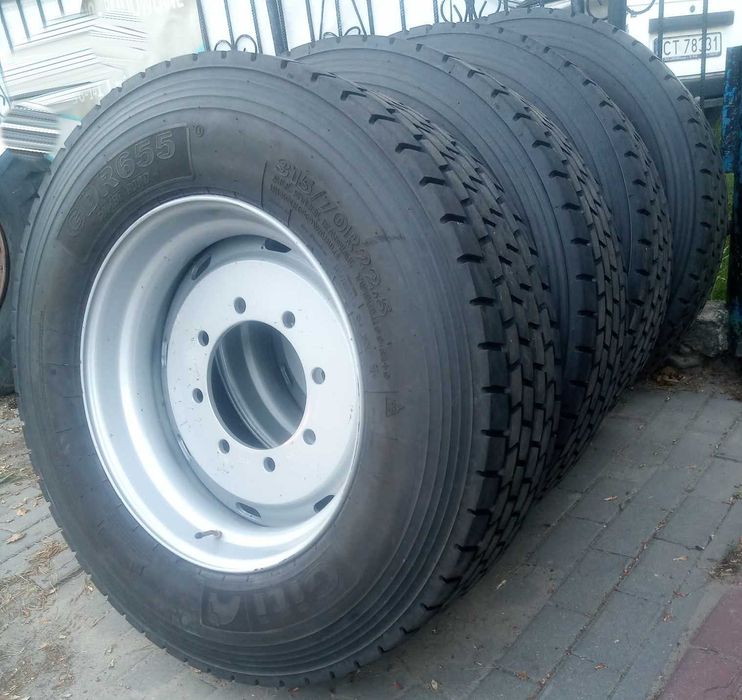 Koło/Koła TIR - Hl 6011, 8011 D50 D55 R 22,5" 8-OTW.