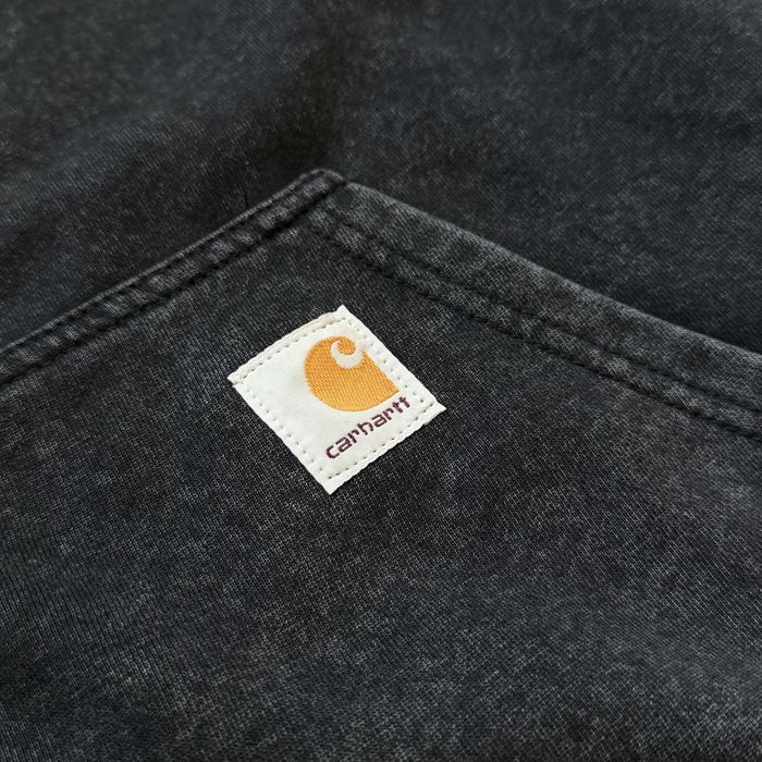 Зип худи Carhartt WIP Hooded Graphite Кофта Кархарт Графит Оверсайз