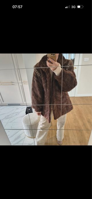 Piękne futerko. brązowe