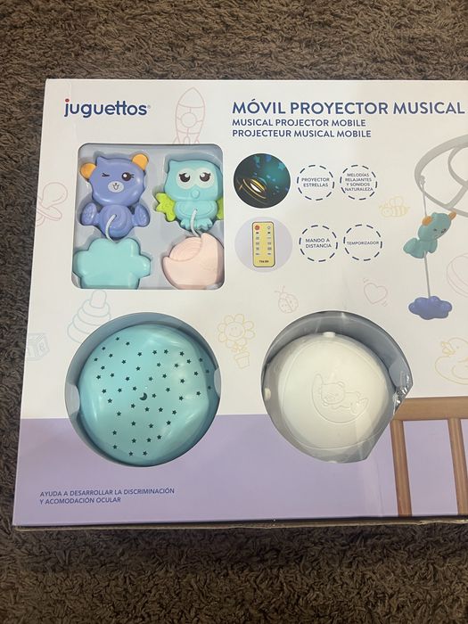 Музичний мобіль - проектор для ліжечка