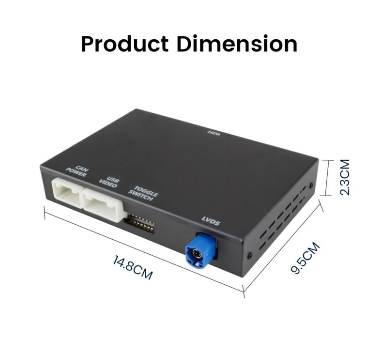 Box Upgrade Carplay e Android Auto wireless Mercedes NOVO