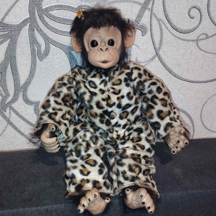 Лялька кукла мавпа мавпочка мартышка Ashton Drake Ештон Дрейк Ubu