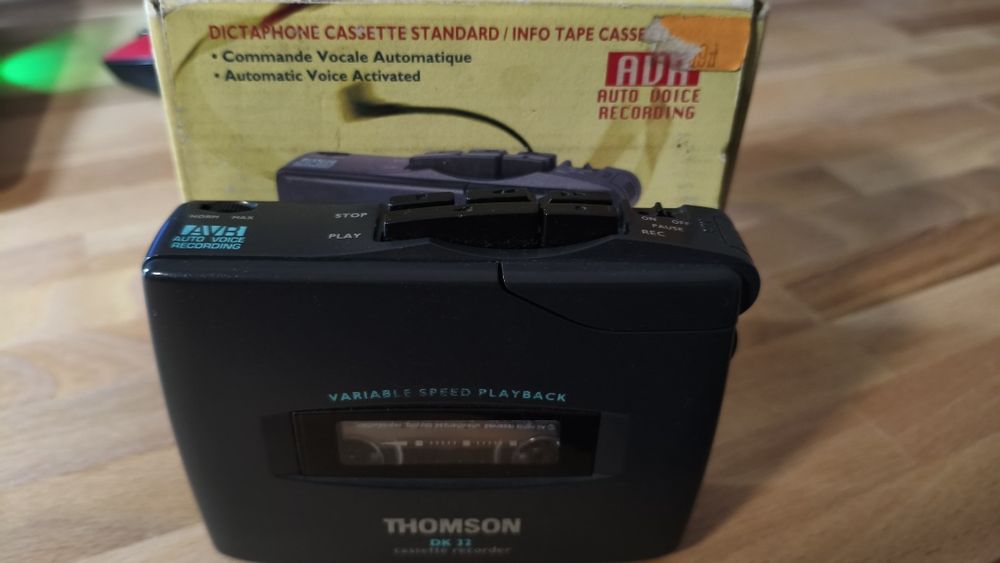 Dyktafon, odtwarzacz kasetowy Thomson