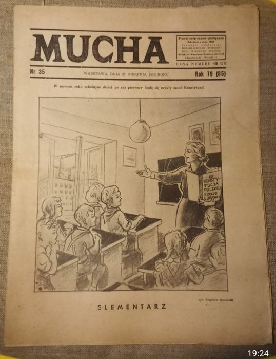 Mucha  czasopismo satyryczne różne numery