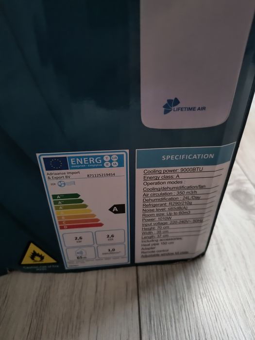 Klimatyzator przenośny