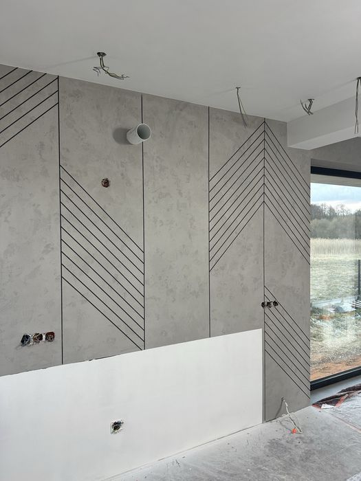 Beton architektoniczny tynki dekoracyjne elewacja płyty mikrocement
