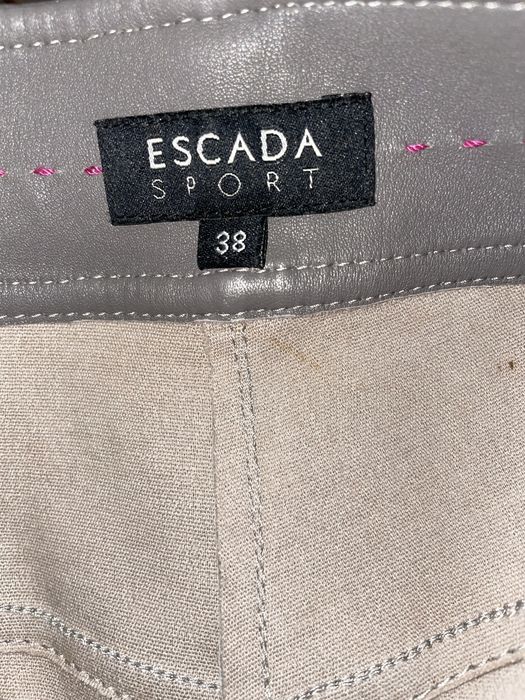 Calças pele Escada Sport