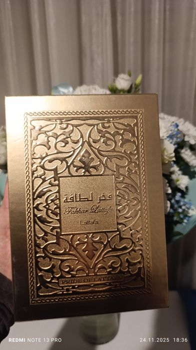 Oryginalne Piękne perfumy Arabskie Lattafa Gold Fakhar unisex